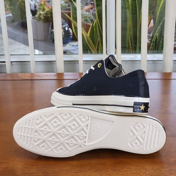 Converse Chuck 70 Ox 'Bill Russell 30 - 40' 161408C Black/White Size 12 Men's - Picture 6 of 15